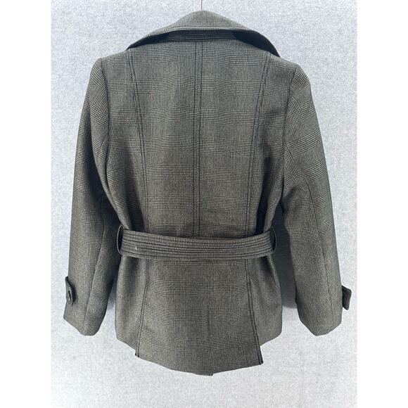 Banana Republic Women’s Sz 4 Houndstooth Blazer with Buckle Sash Workwear Office - Picture 16 of 16